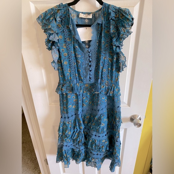 Sea New York Dresses & Skirts - Sea New York floral boho lace trim dress